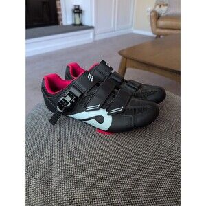 EUC Peloton cycling bike shoes with look delta cleats EU 40 US women's 9